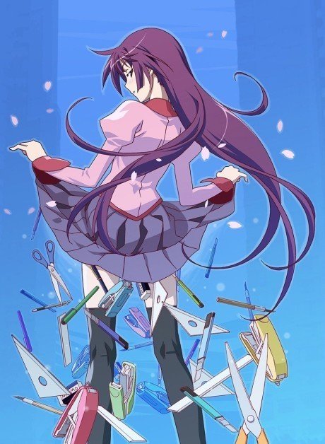 Bakemonogatari cover art